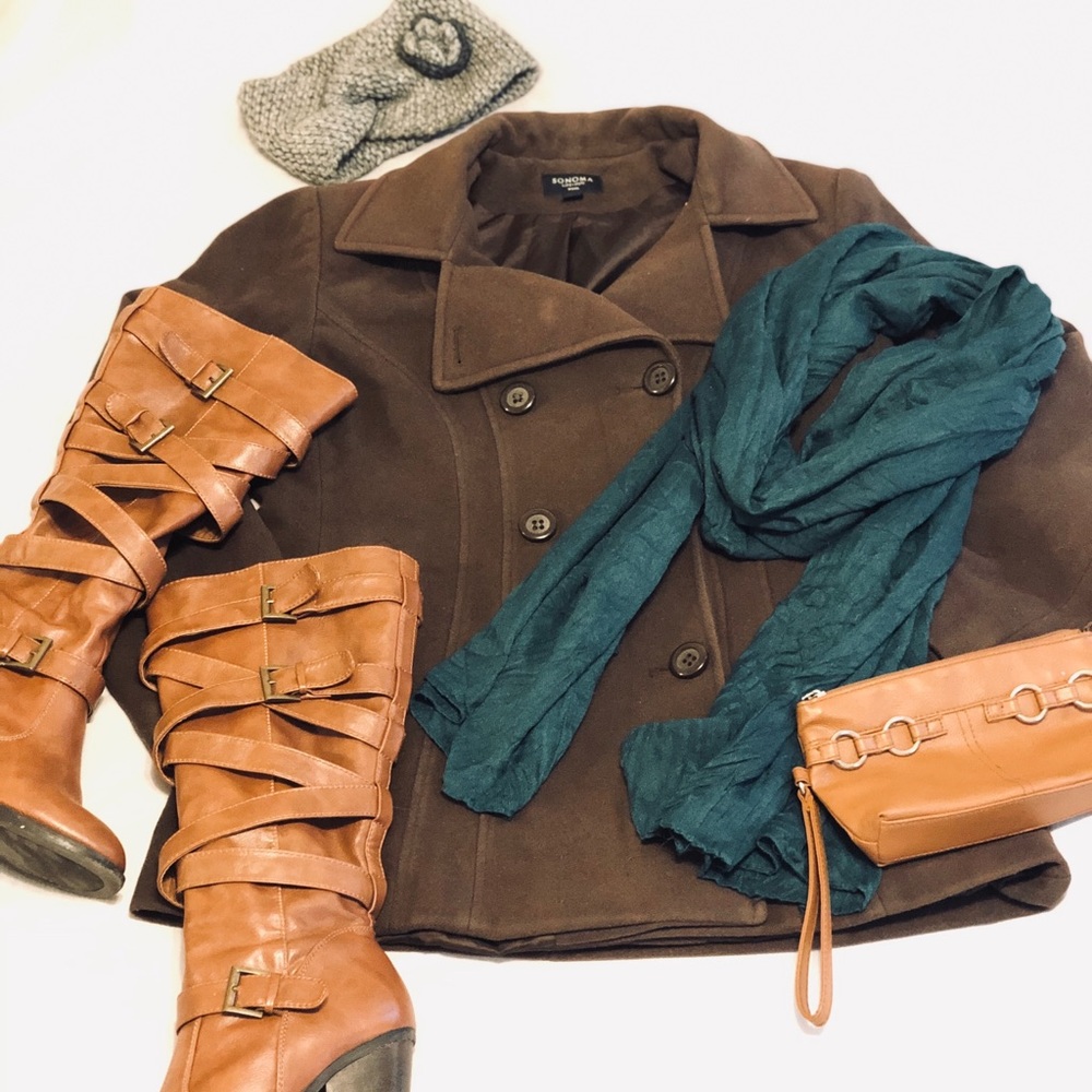 ‼️Free Shipping‼️ Pea Coat SONOMA (wool)
